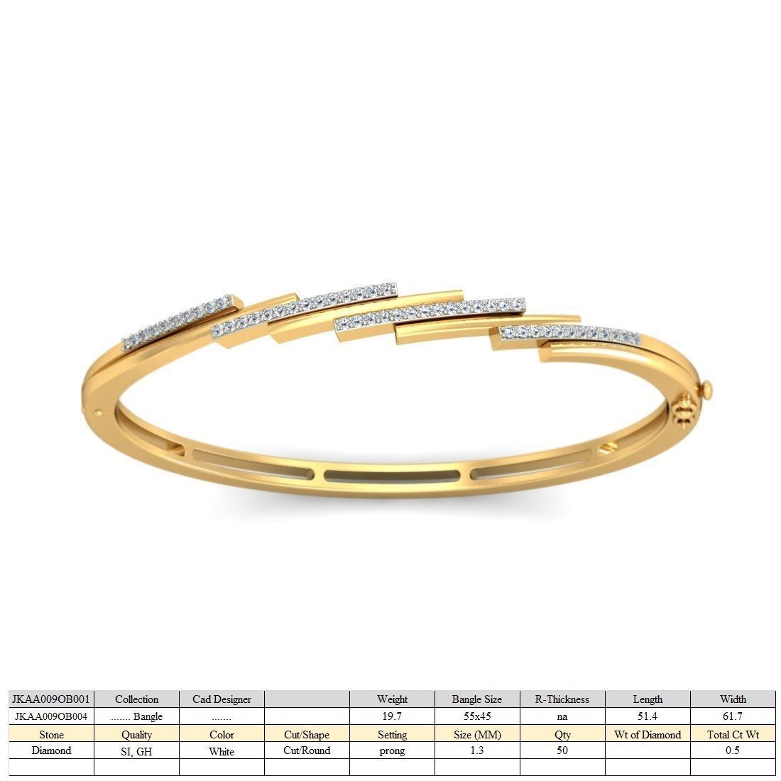 20 Women Bangles Bracelets 3dm Stl details print model  3D print model_3