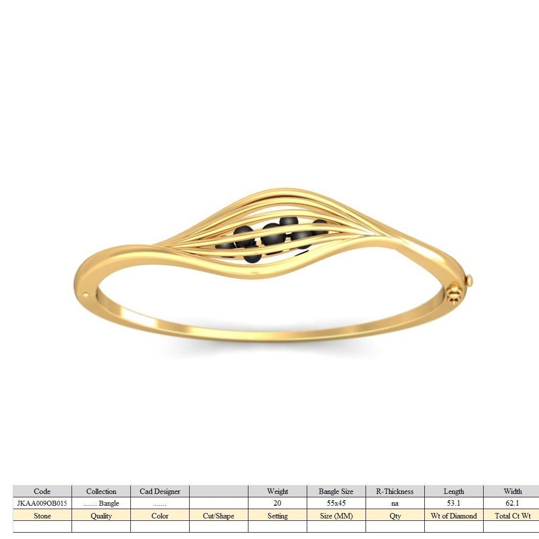 20 Women Bangles Bracelets 3dm Stl details print model  3D print model_14