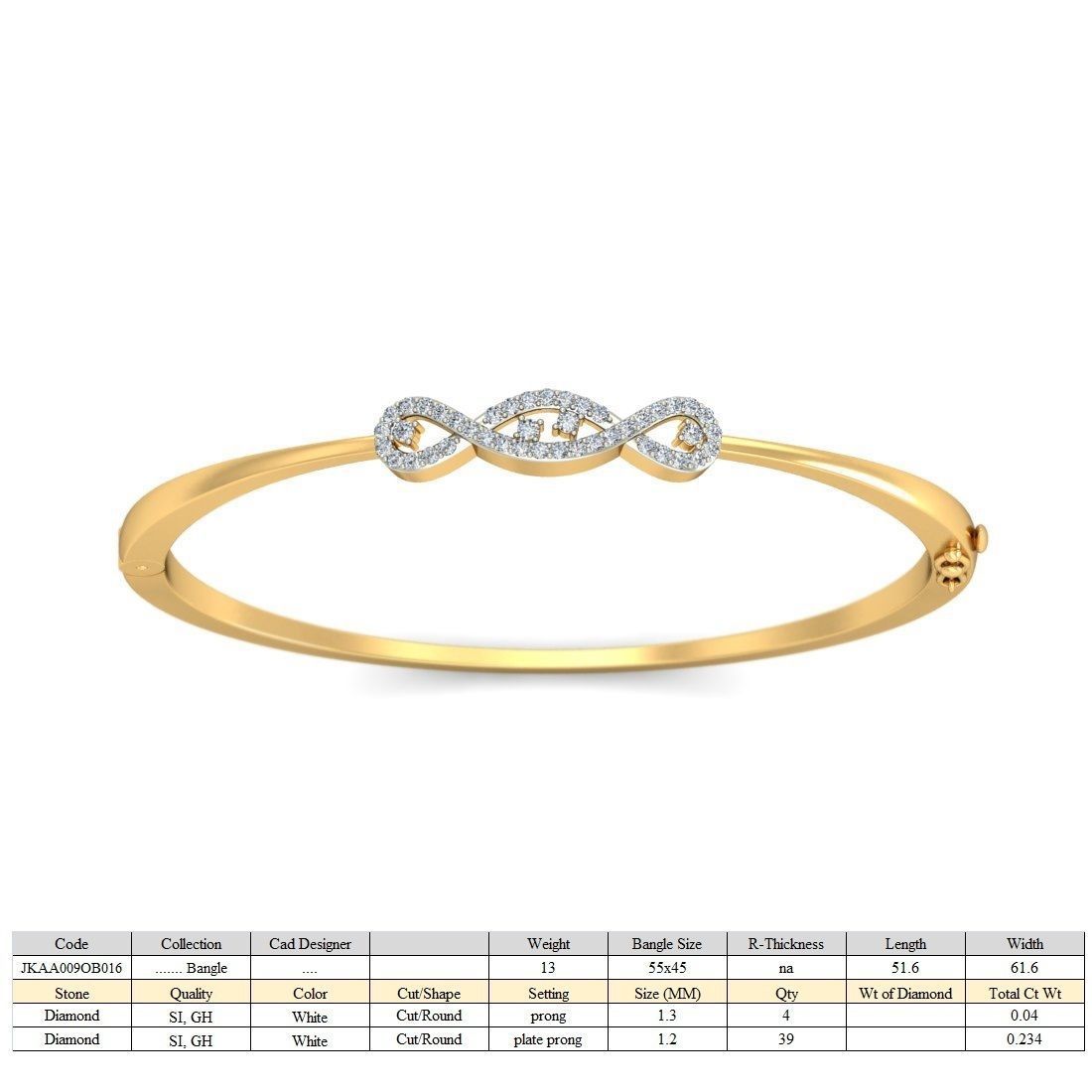 20 Women Bangles Bracelets 3dm Stl details print model  3D print model_15