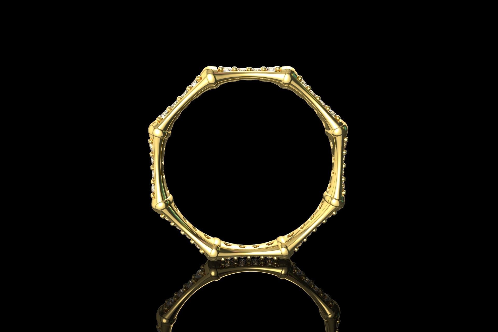 Gold N654 3D print model_3