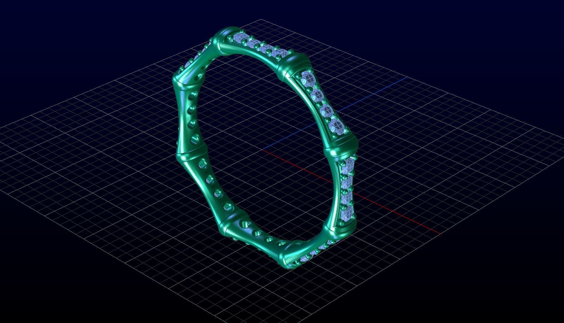 Gold N654 3D print model_7