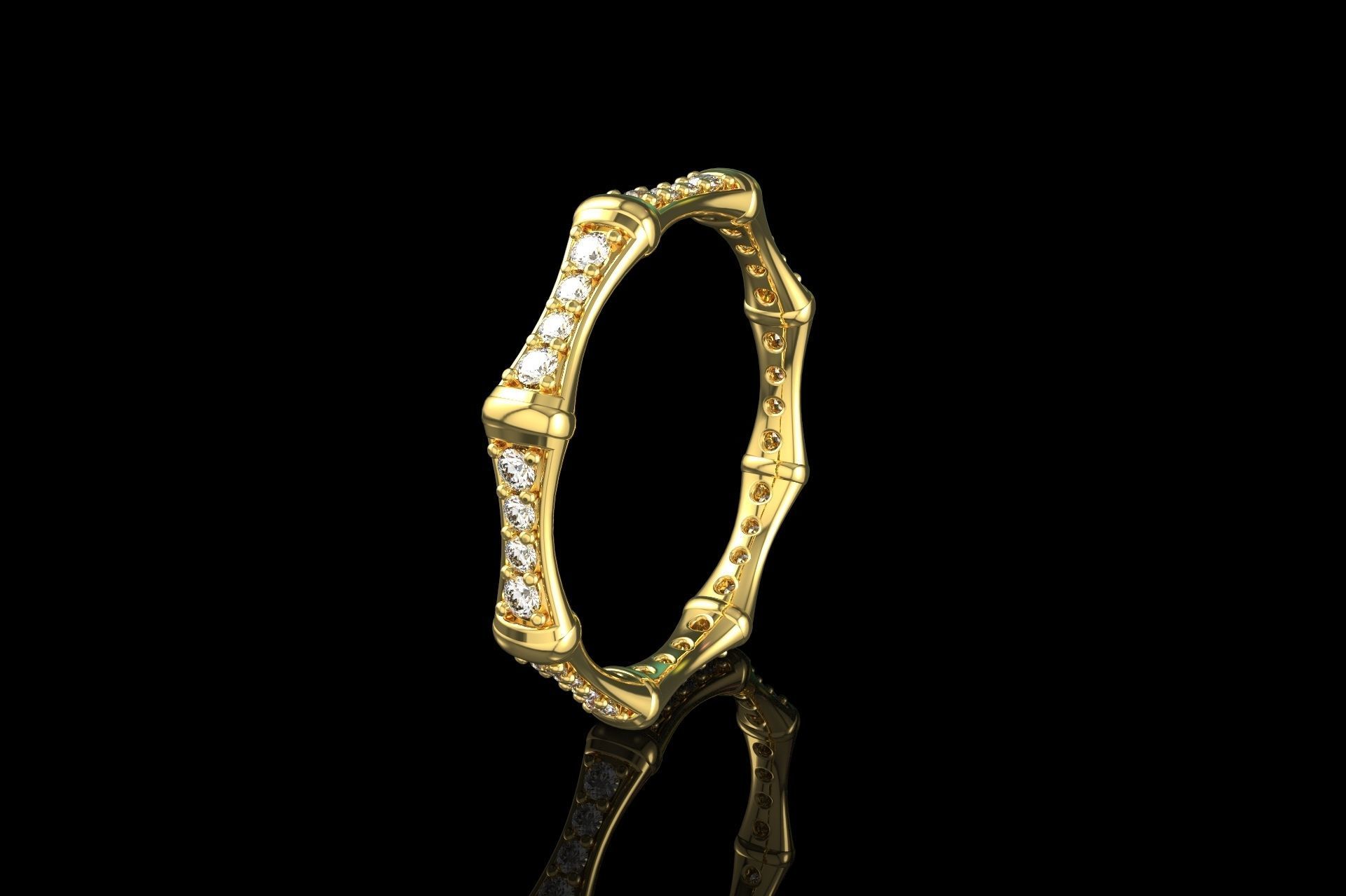 Gold N654 3D print model_4