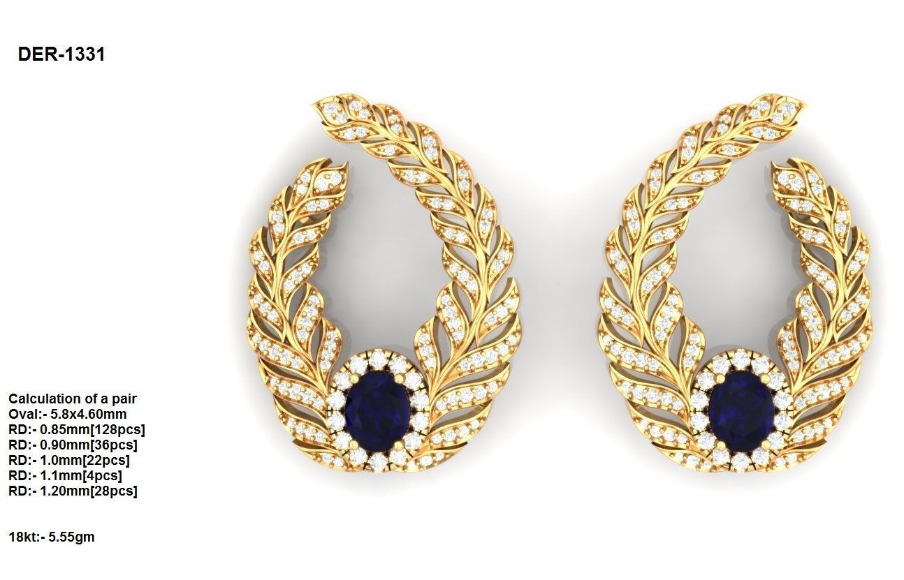 650 Ring Earrings Pendant Bracelets Necklace 3dm bulk collection 3D print model_76