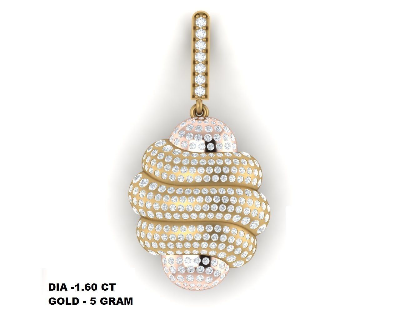 650 Ring Earrings Pendant Bracelets Necklace 3dm bulk collection 3D print model_39