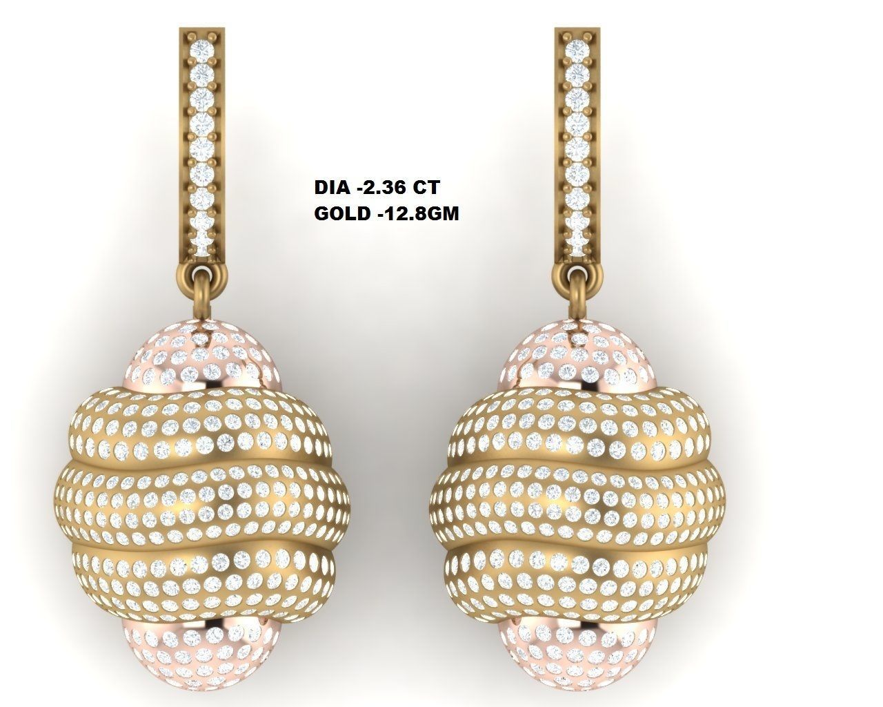 650 Ring Earrings Pendant Bracelets Necklace 3dm bulk collection 3D print model_41