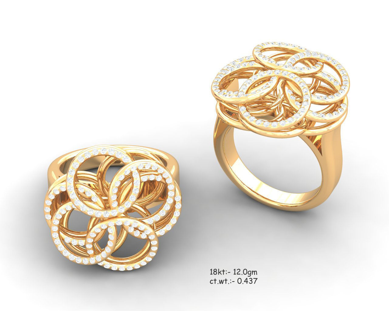 650 Ring Earrings Pendant Bracelets Necklace 3dm bulk collection 3D print model_112