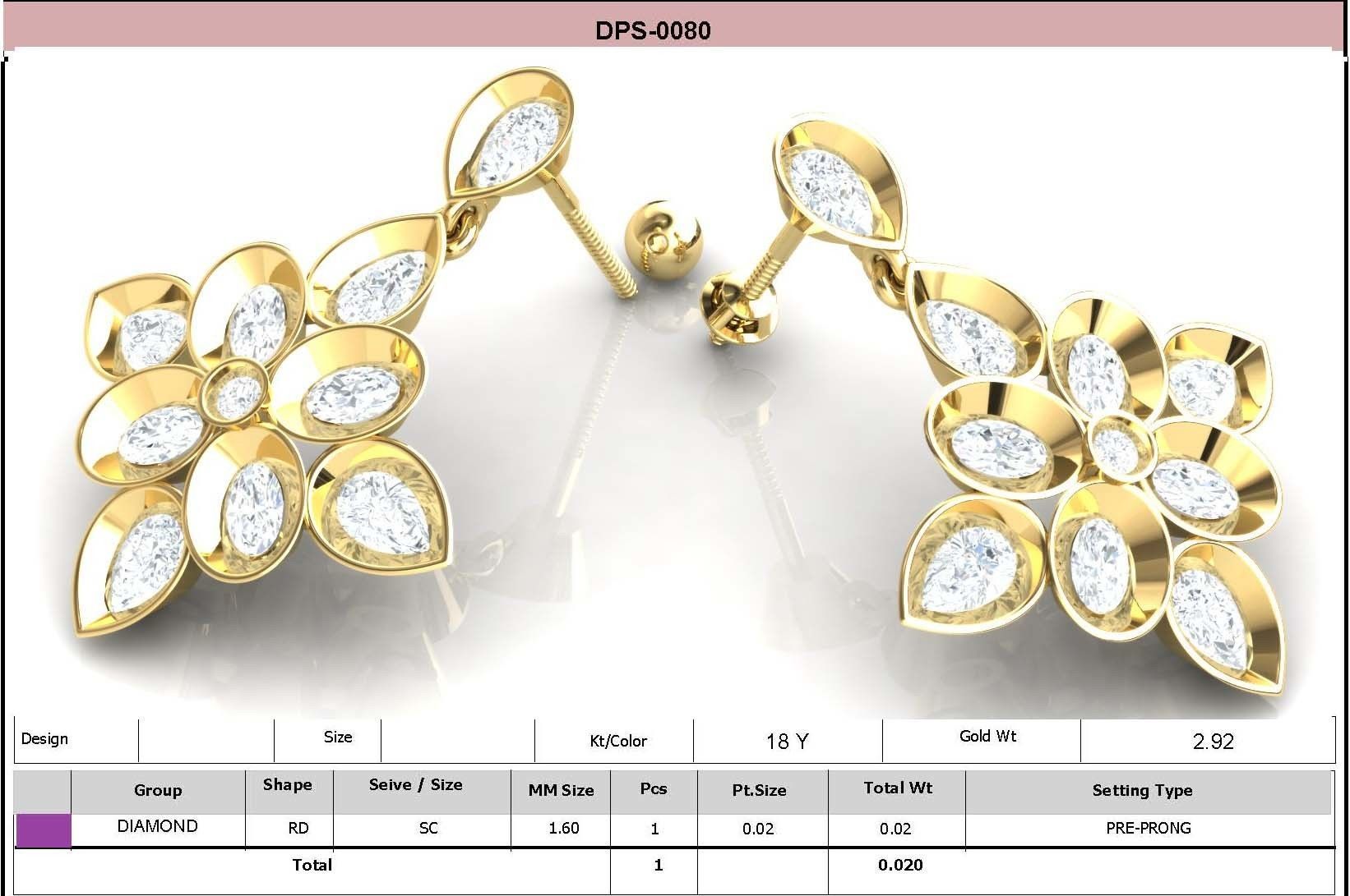 650 Ring Earrings Pendant Bracelets Necklace 3dm bulk collection 3D print model_71