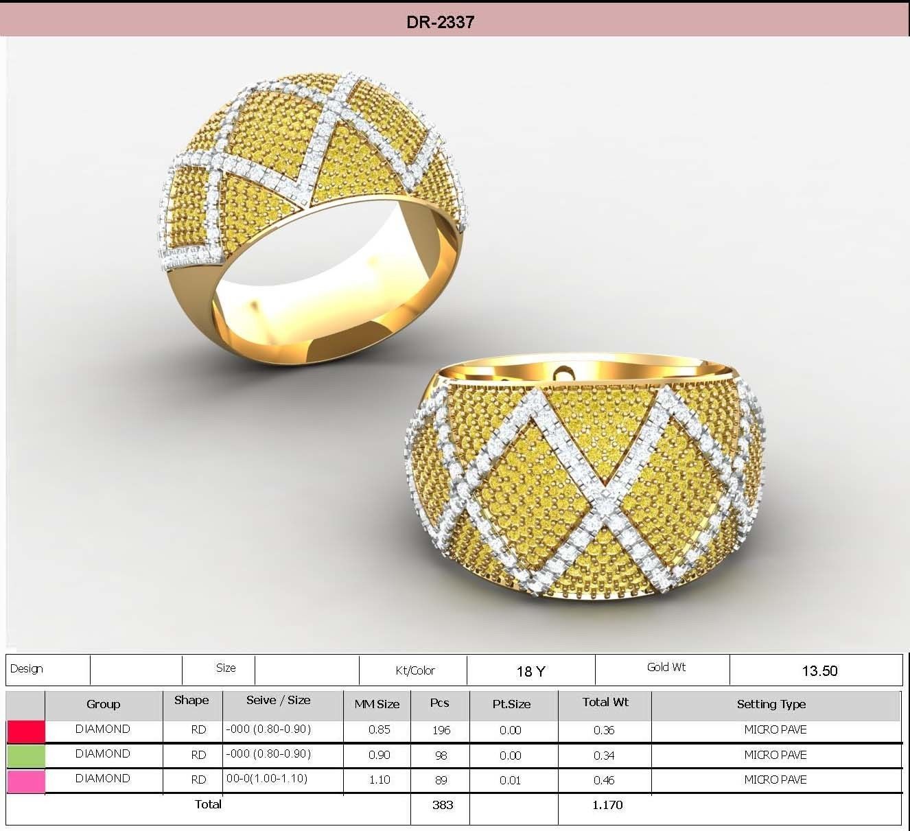 650 Ring Earrings Pendant Bracelets Necklace 3dm bulk collection 3D print model_127