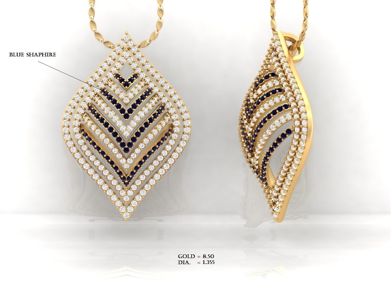 650 Ring Earrings Pendant Bracelets Necklace 3dm bulk collection 3D print model_102