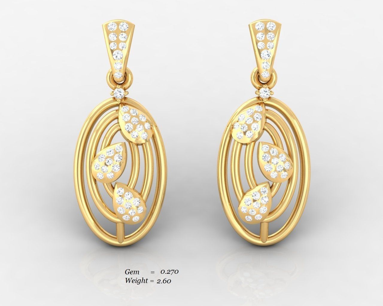 650 Ring Earrings Pendant Bracelets Necklace 3dm bulk collection 3D print model_94