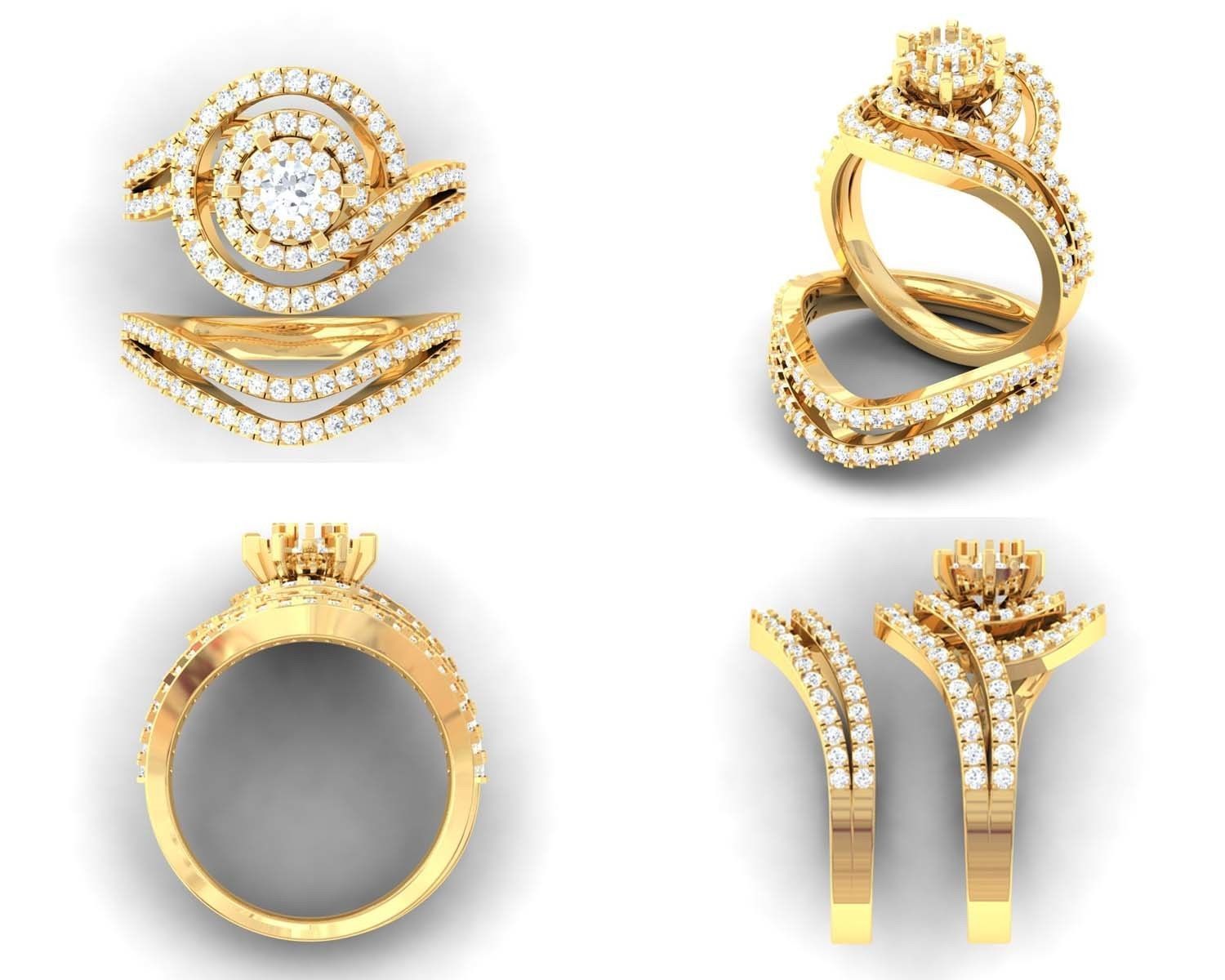 650 Ring Earrings Pendant Bracelets Necklace 3dm bulk collection 3D print model_105