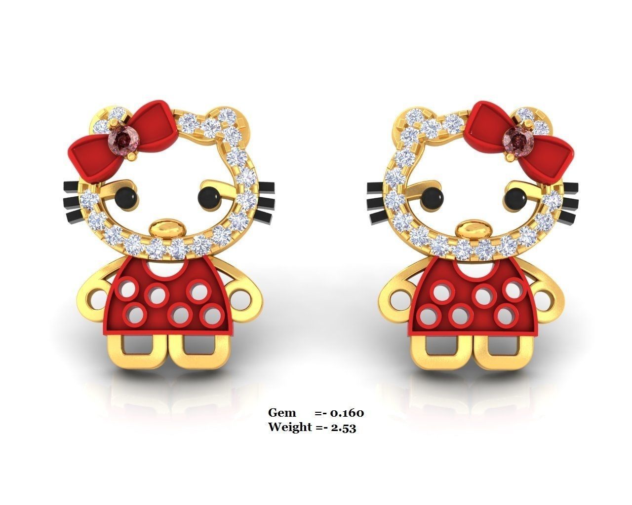 650 Ring Earrings Pendant Bracelets Necklace 3dm bulk collection 3D print model_40