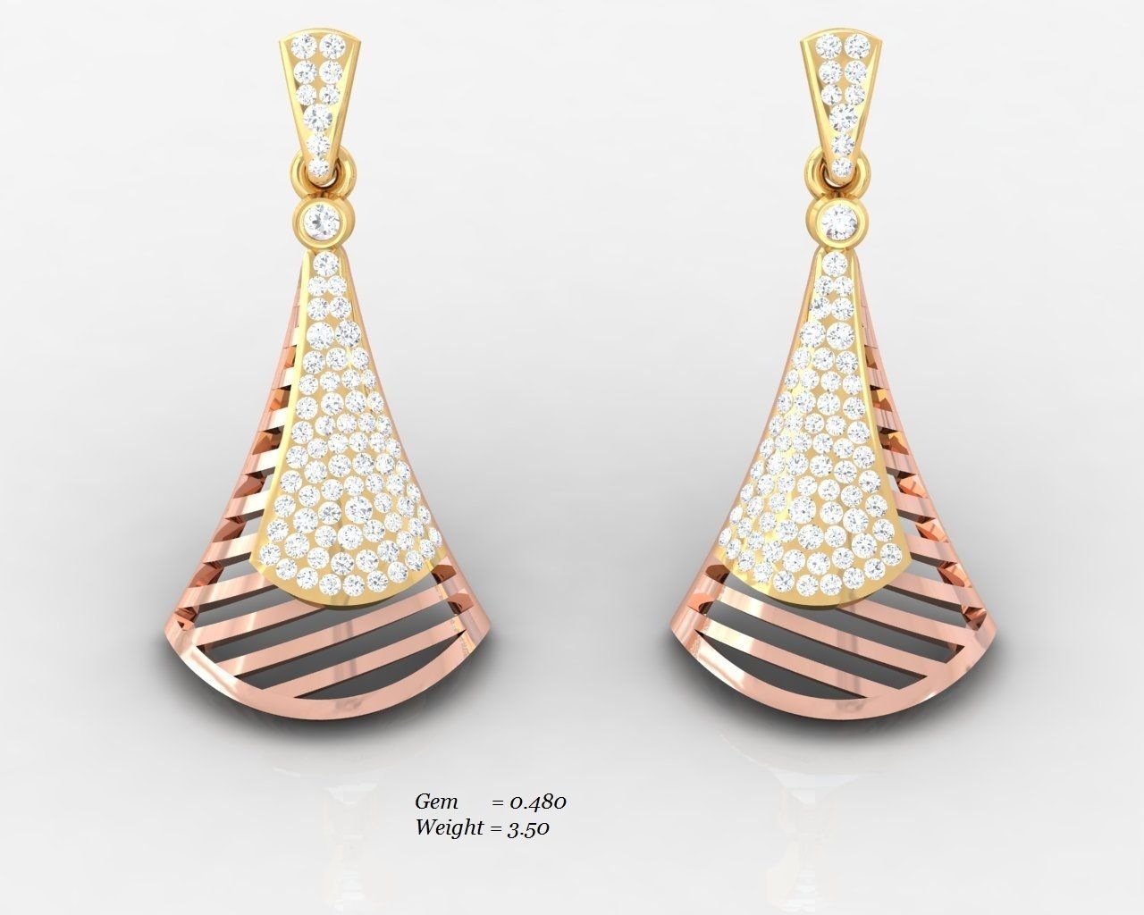 650 Ring Earrings Pendant Bracelets Necklace 3dm bulk collection 3D print model_35