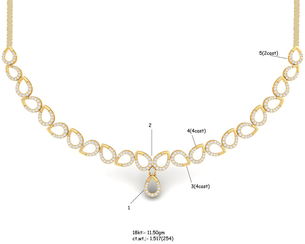 650 Ring Earrings Pendant Bracelets Necklace 3dm bulk collection 3D print model_50