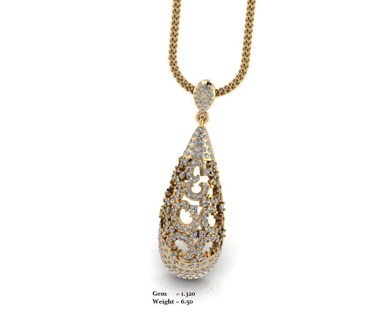 650 Ring Earrings Pendant Bracelets Necklace 3dm bulk collection 3D print model_97