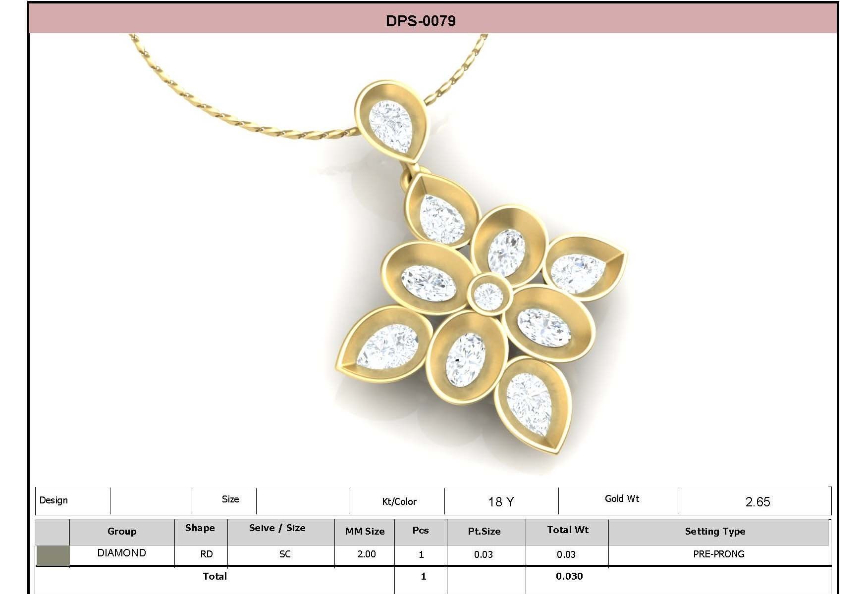 650 Ring Earrings Pendant Bracelets Necklace 3dm bulk collection 3D print model_78