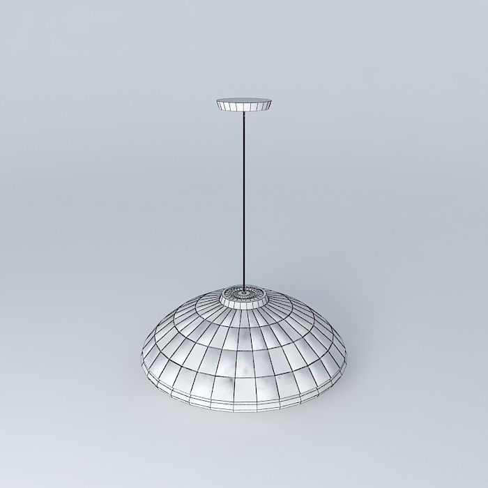 Pendant / Lustre Futuristic Free 3D model_4
