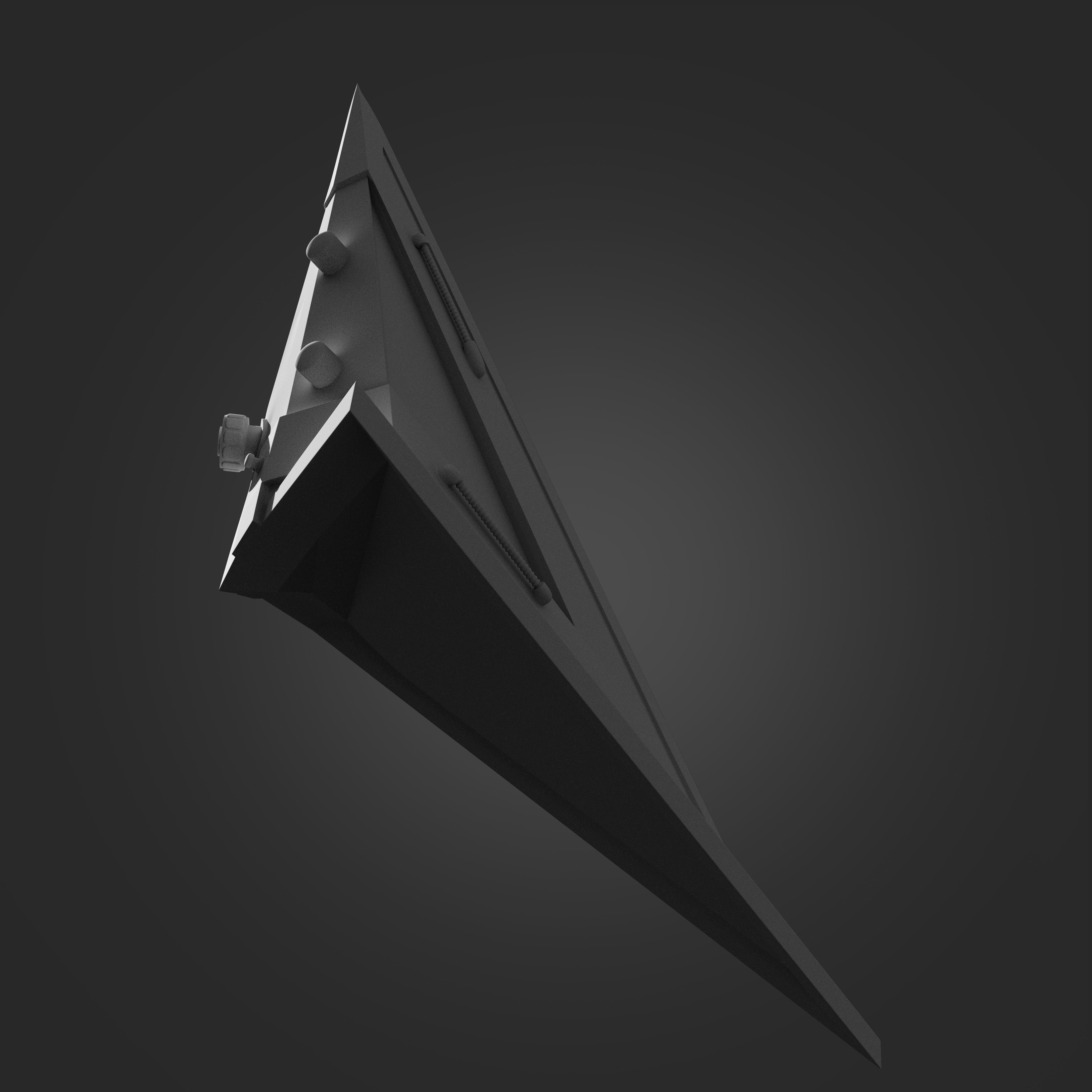 Pyramid Head Helmet from Silent Hill 3D print model_1