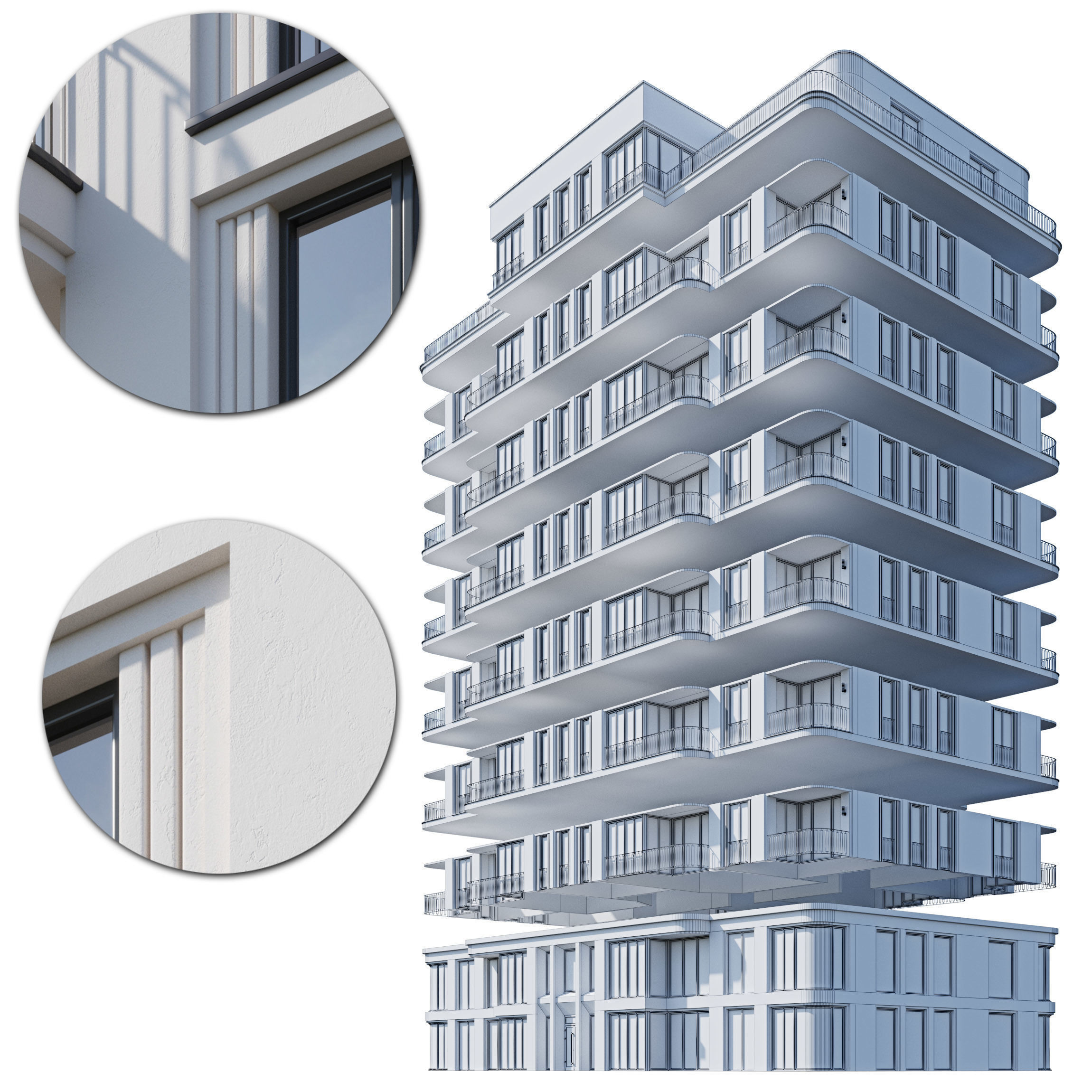 Residential and commercial buildings 3D Model Collection_24
