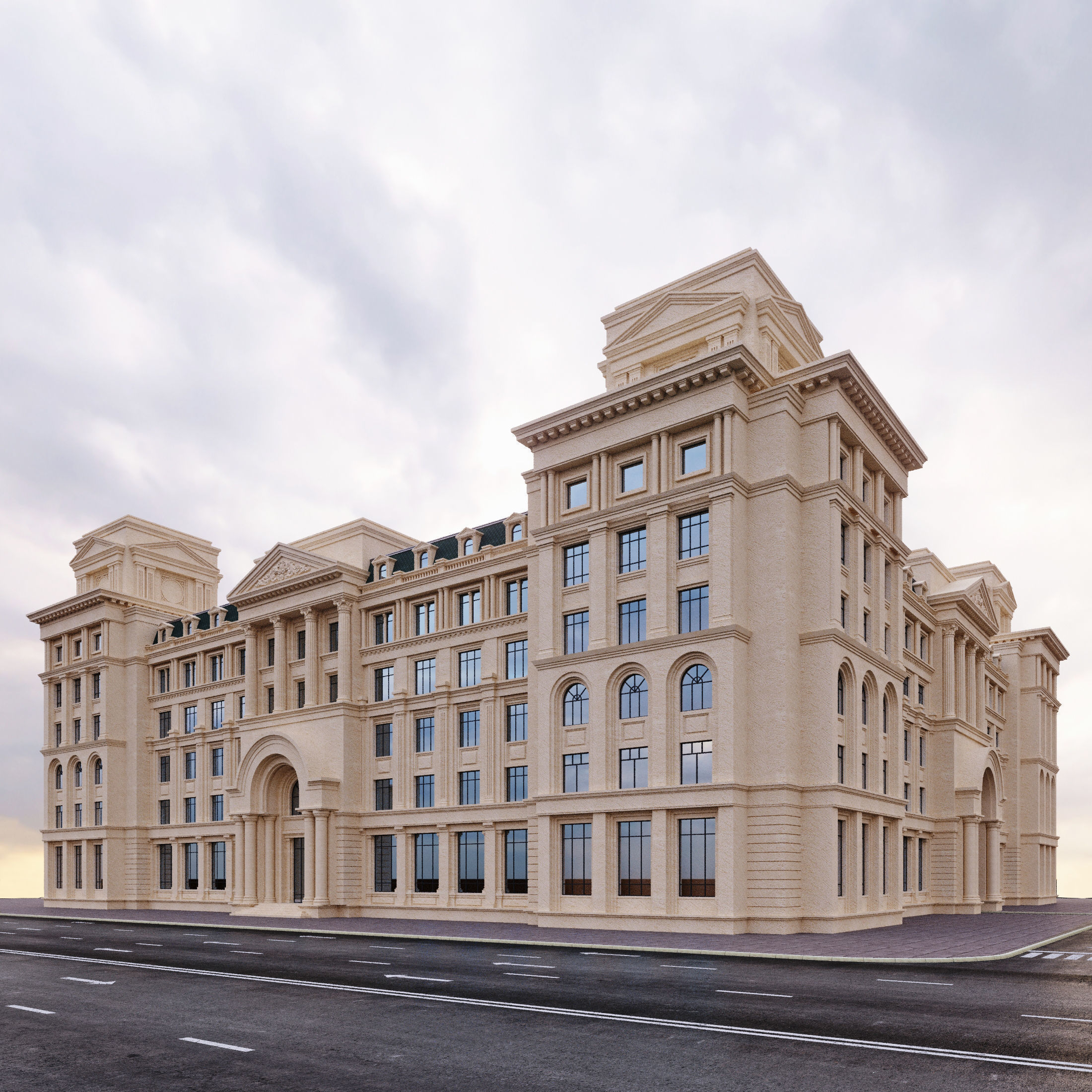 Residential and commercial buildings 3D Model Collection_7