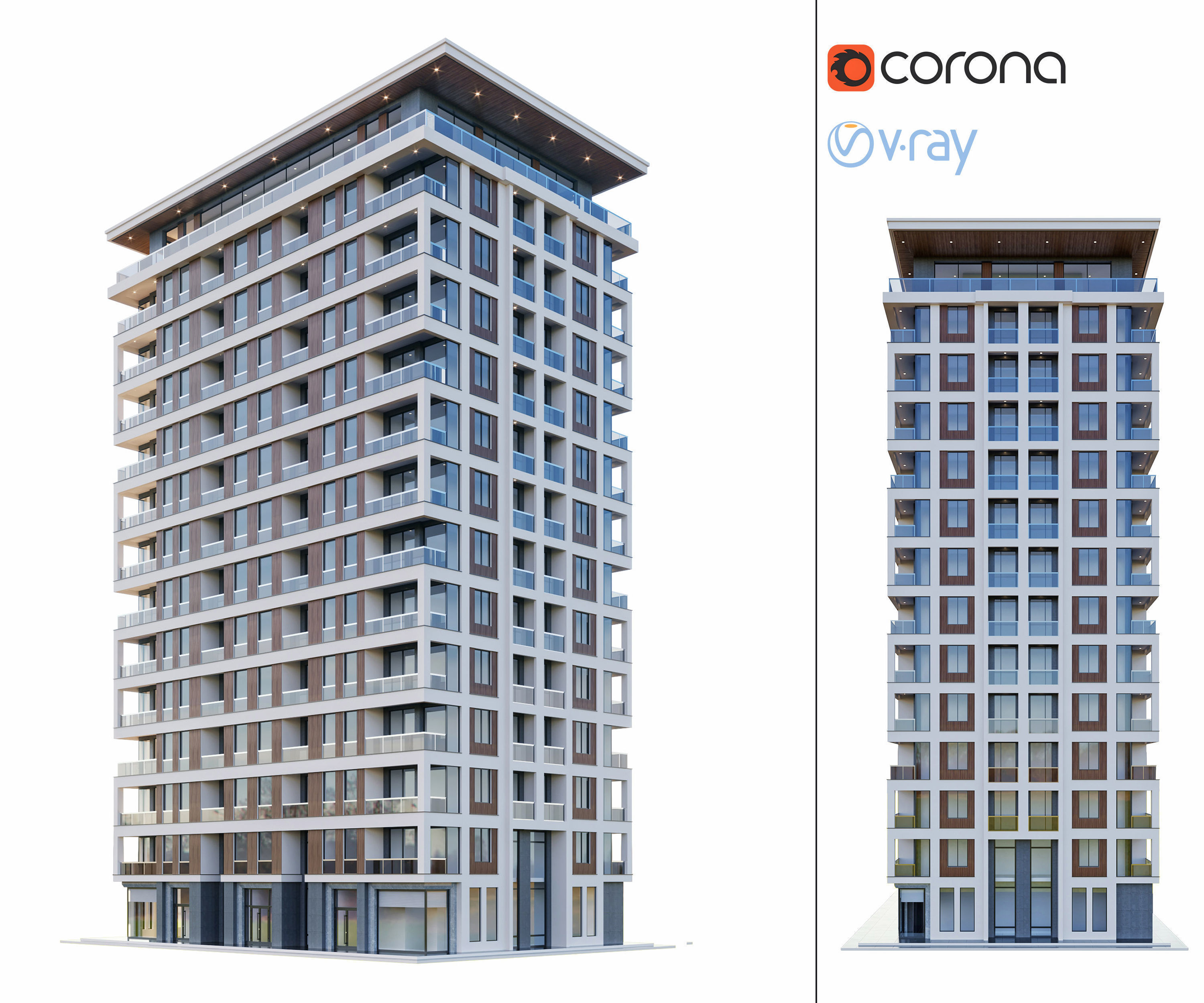 Residential and commercial buildings 3D Model Collection_17