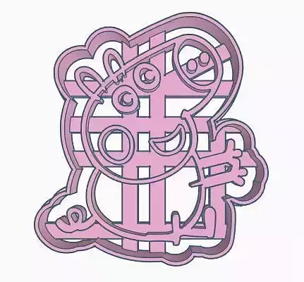 George from Peppa Cookie Cutter