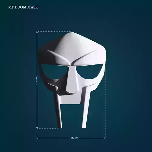 Mf Doom Mask 3D print model
