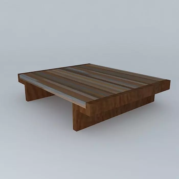 Center table Cercadinho Free 3D model_0