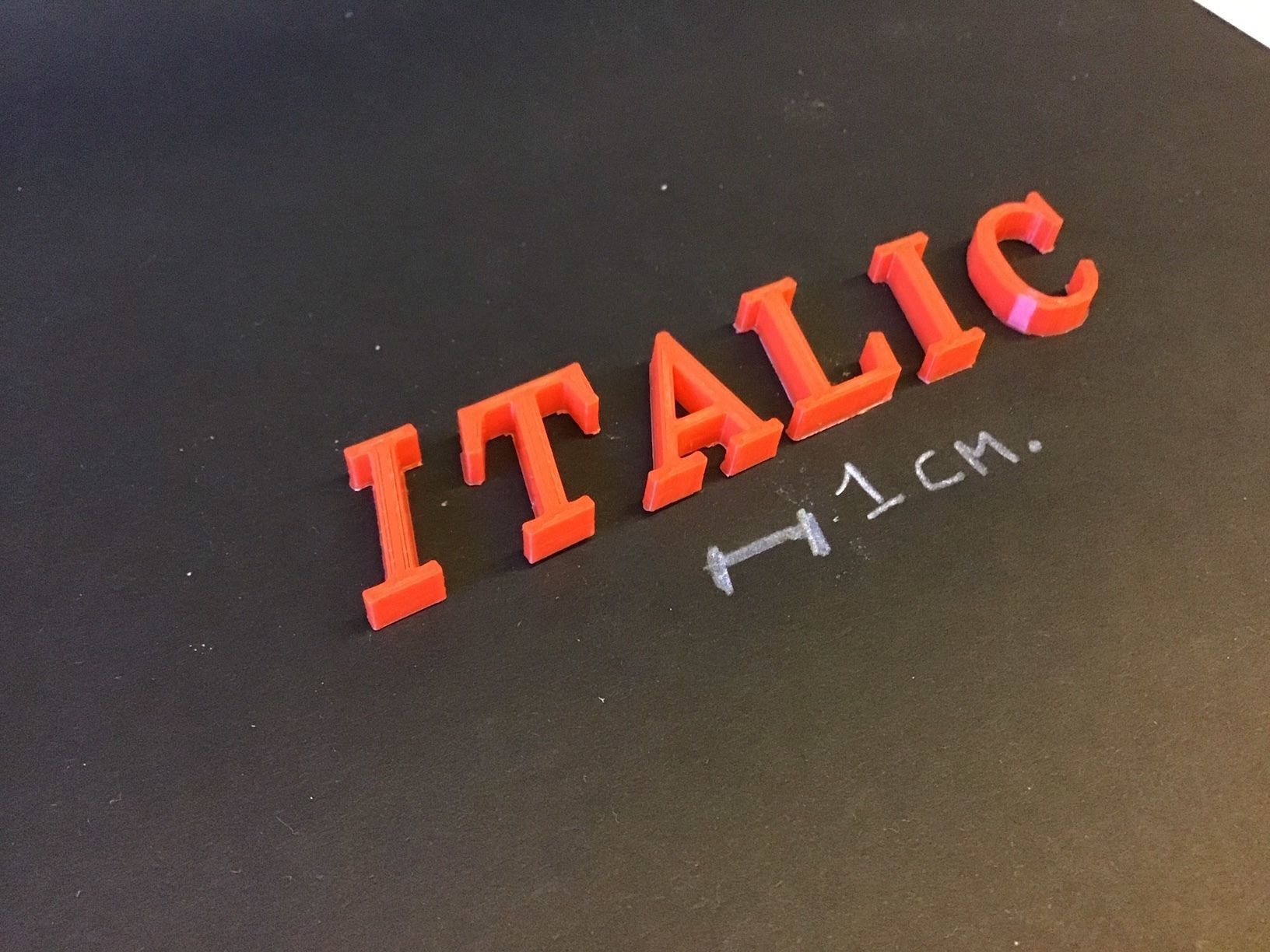ITALIC font uppercase and lowercase 3D Letters STL FILE 3D print model_4