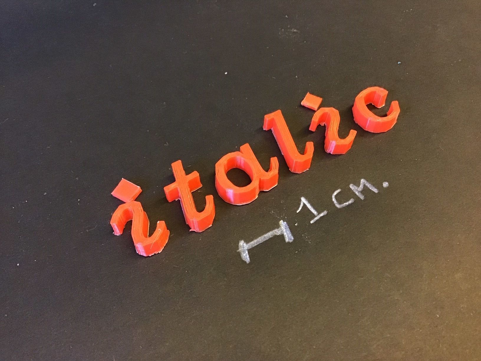 ITALIC font uppercase and lowercase 3D Letters STL FILE 3D print model_7