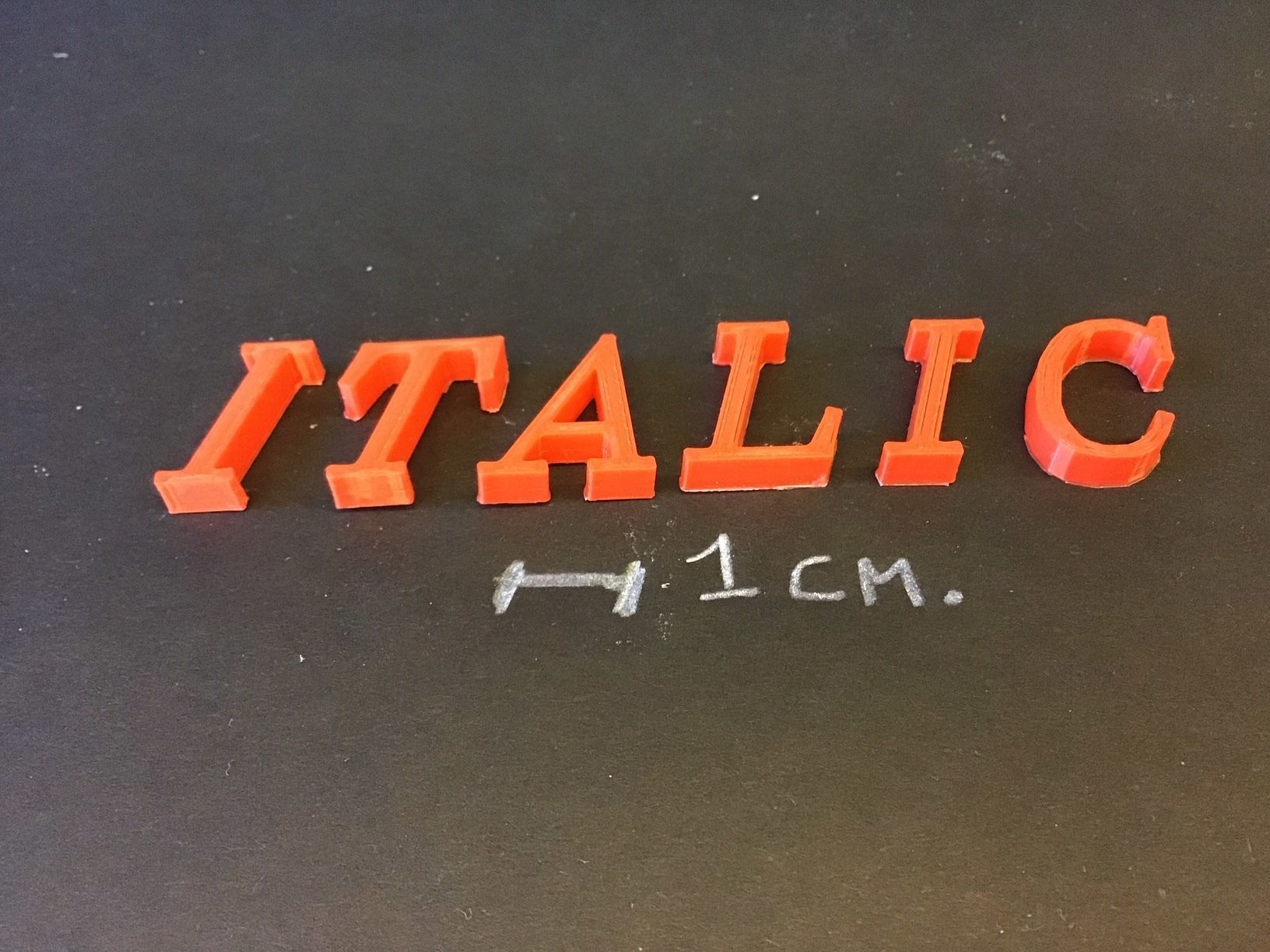 ITALIC font uppercase and lowercase 3D Letters STL FILE 3D print model_2