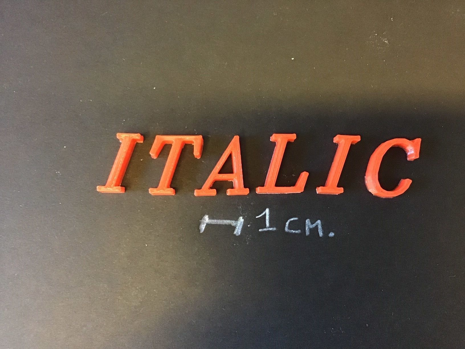 ITALIC font uppercase and lowercase 3D Letters STL FILE 3D print model_3