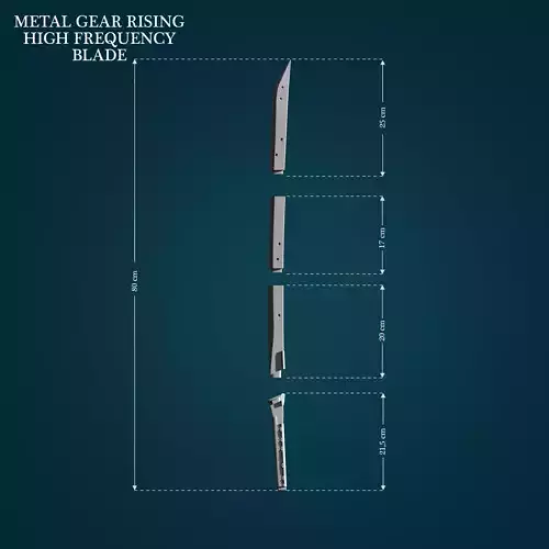 High Frequency Blade from Metal Gear Rising