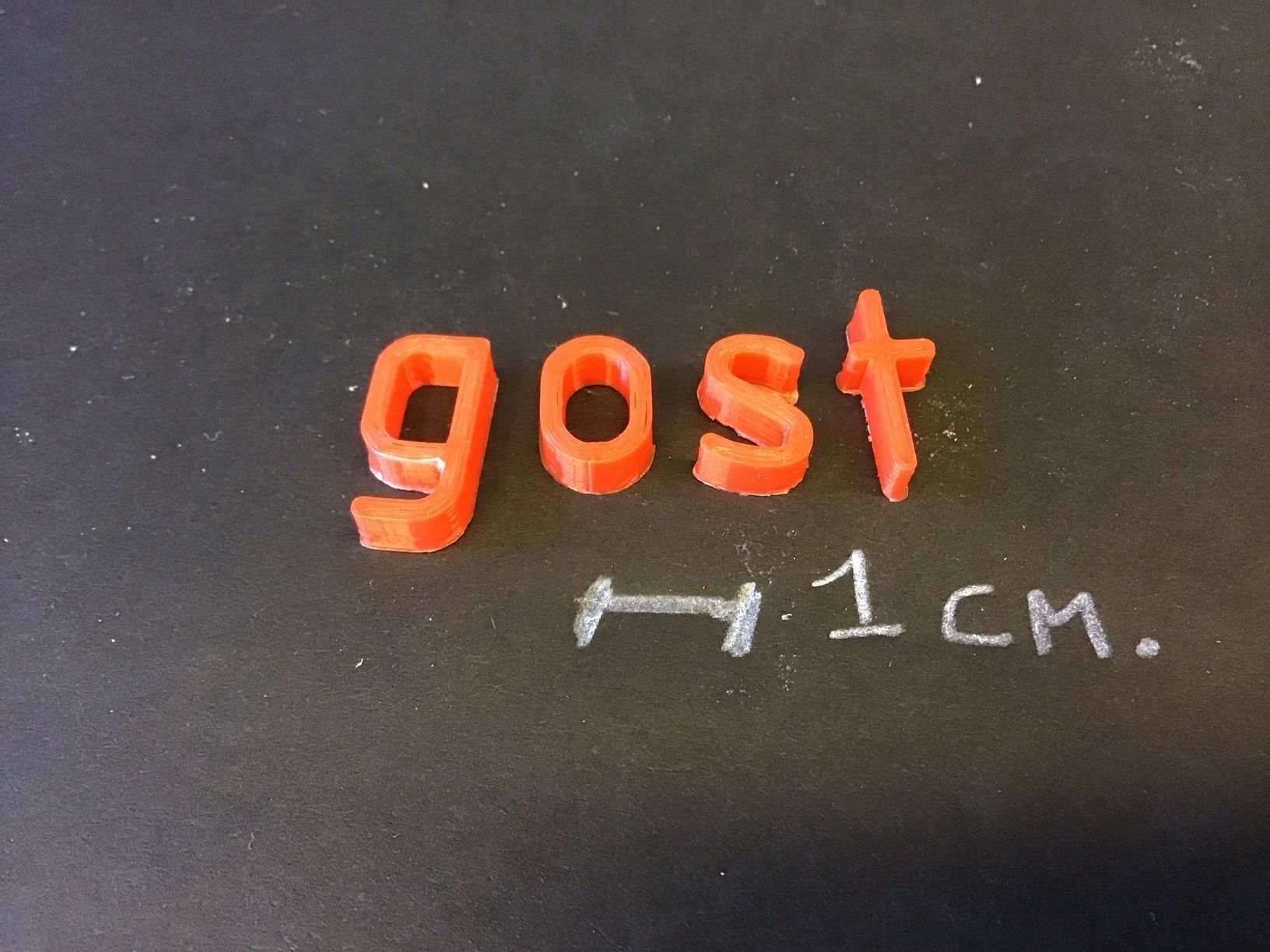 GOST font uppercase and lowercase 3D Letters STL FILE 3D print model_5