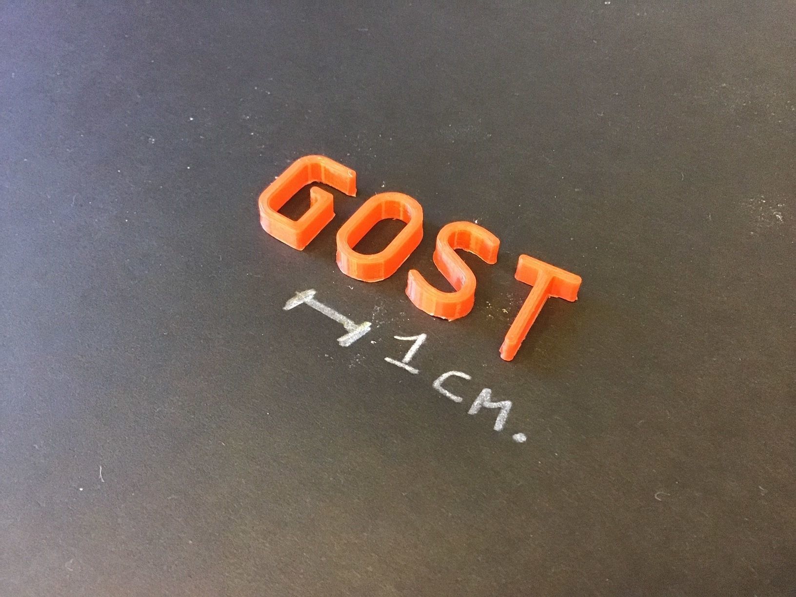 GOST font uppercase and lowercase 3D Letters STL FILE 3D print model_4