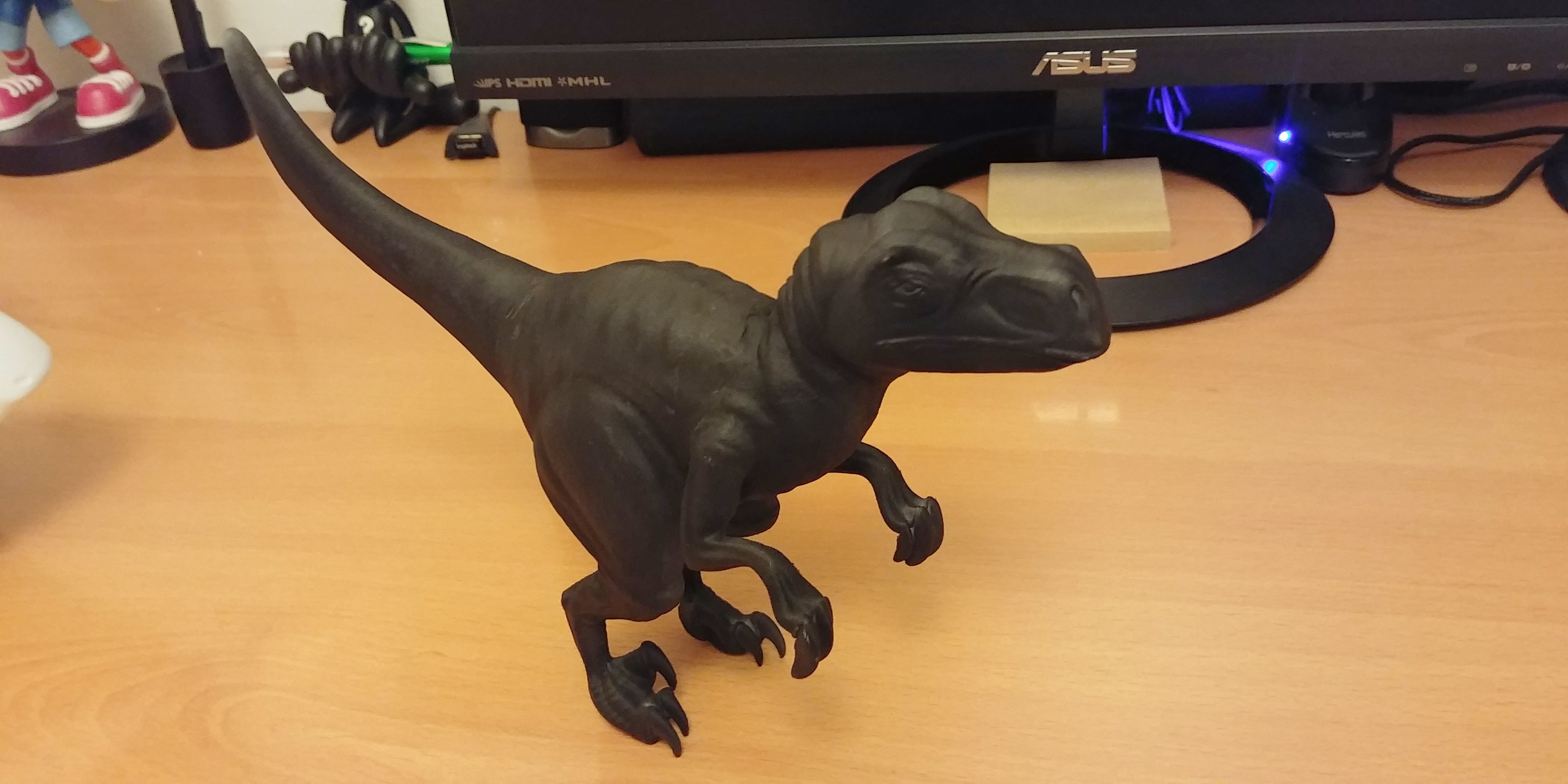 Stylized Raptor 3D print model_6