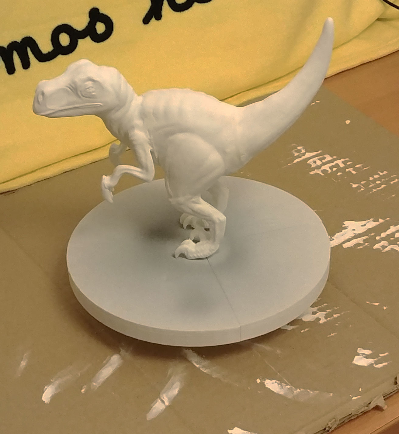 Stylized Raptor 3D print model_5