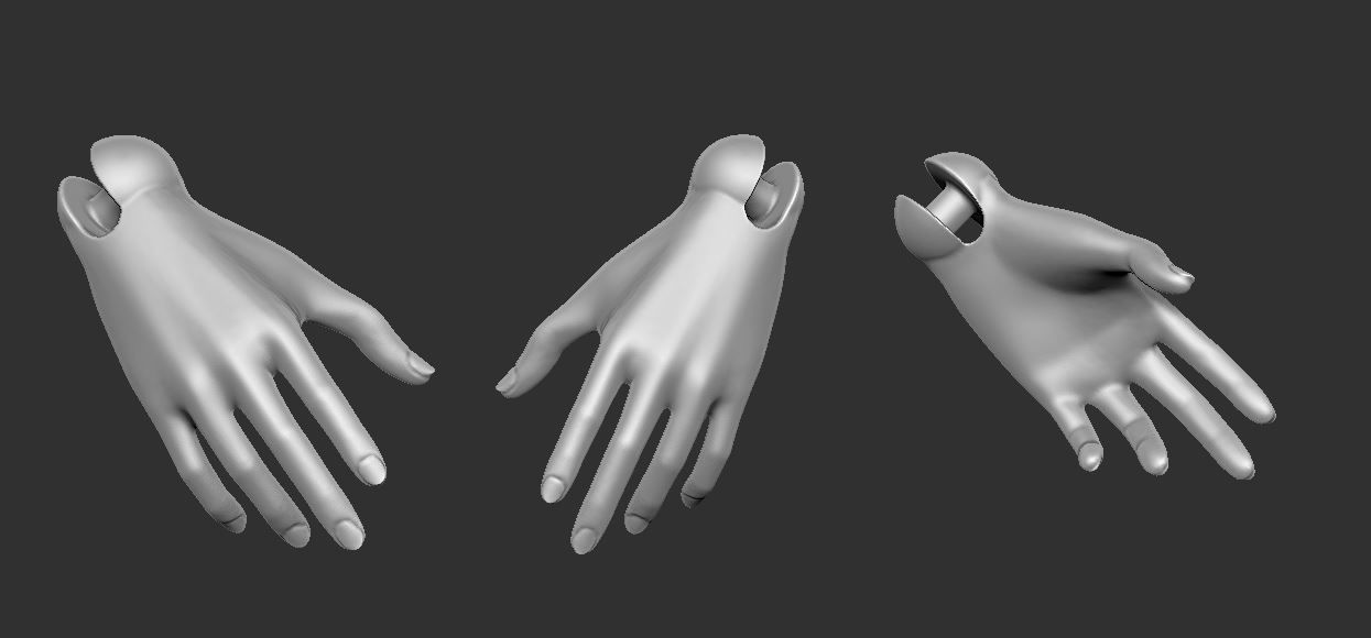Ball Jointed Doll Female 3D print model 3D print model_20