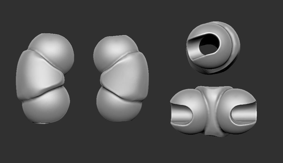 Ball Jointed Doll Female 3D print model 3D print model_18
