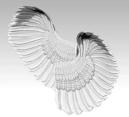 Just wings 3d model