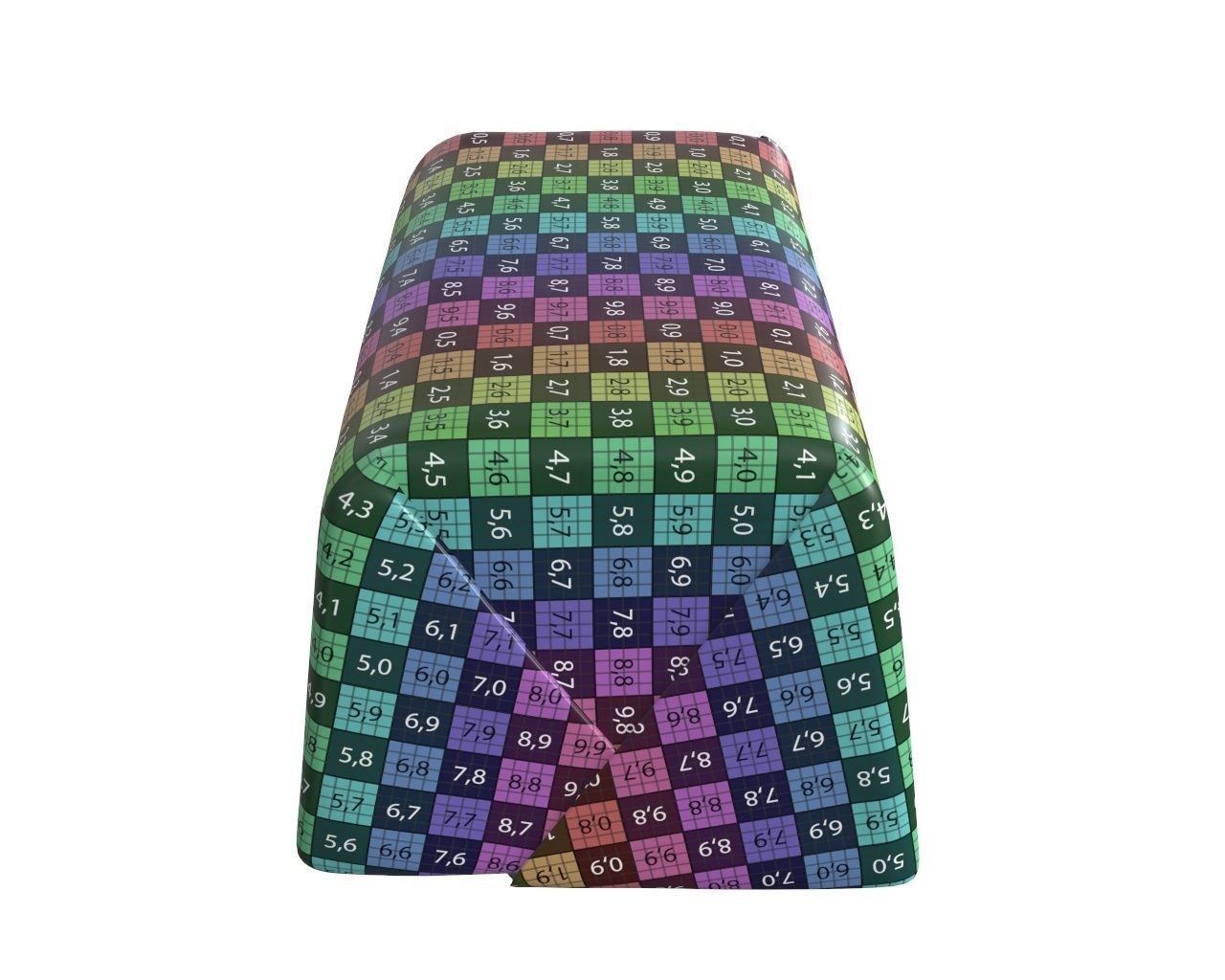 Candy chocolate wrap 3D model_9