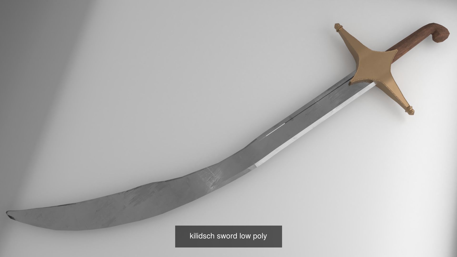 Low poly weapon PBR asset pack 3D Model Collection_6