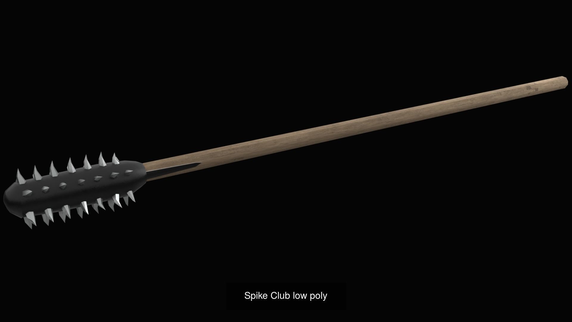 Low poly weapon PBR asset pack 3D Model Collection_4