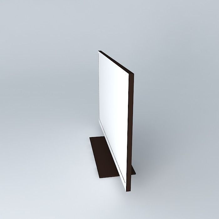 TV 55 Philips  55PFL6007 Free 3D model_2