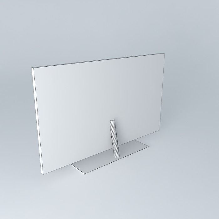 TV 55 Philips  55PFL6007 Free 3D model_4