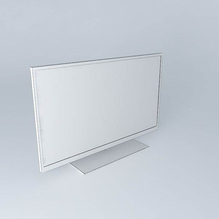 TV 55 Philips  55PFL6007 Free 3D model_3