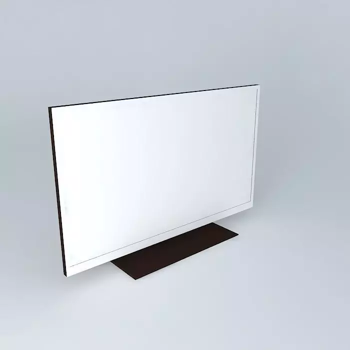 TV 55 Philips  55PFL6007 Free 3D model_0