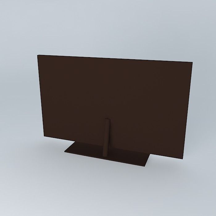 TV 55 Philips  55PFL6007 Free 3D model_1