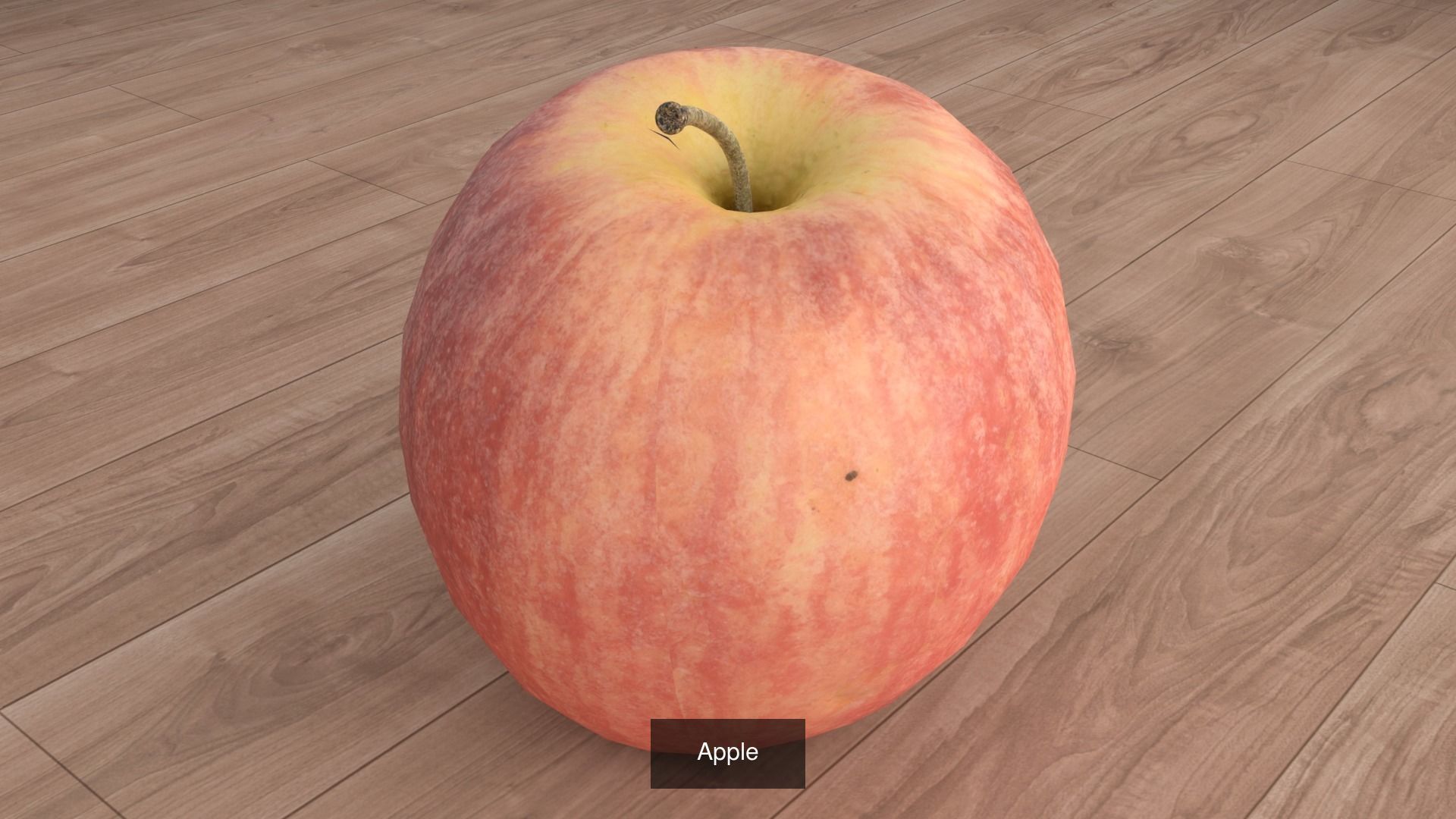 Low poly fruits asset pack 3D Model Collection_3