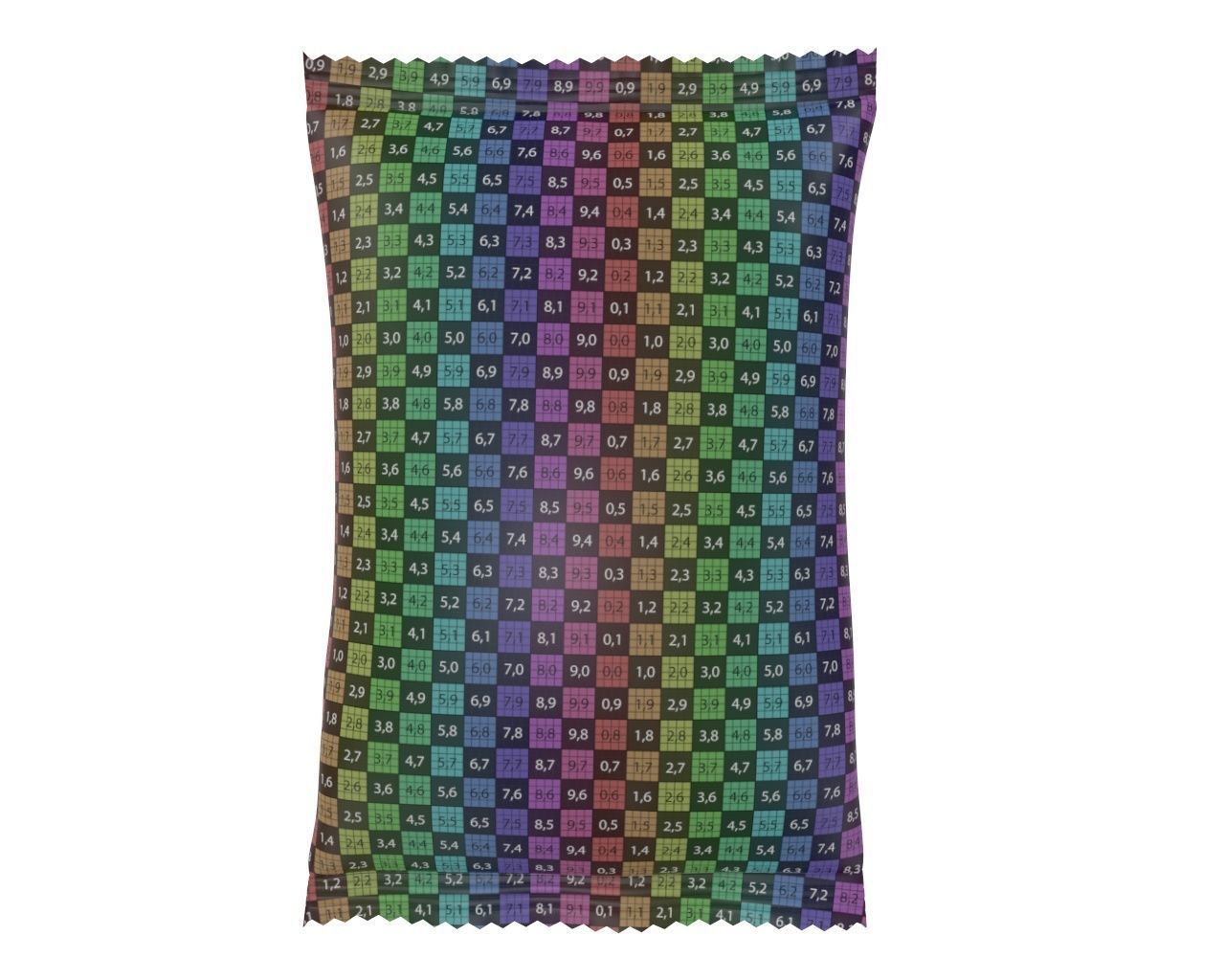 Blank candy plastic package mock up 01 3D model_8